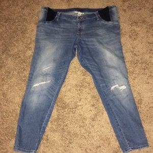 Maternity distressed Jeggings XXL